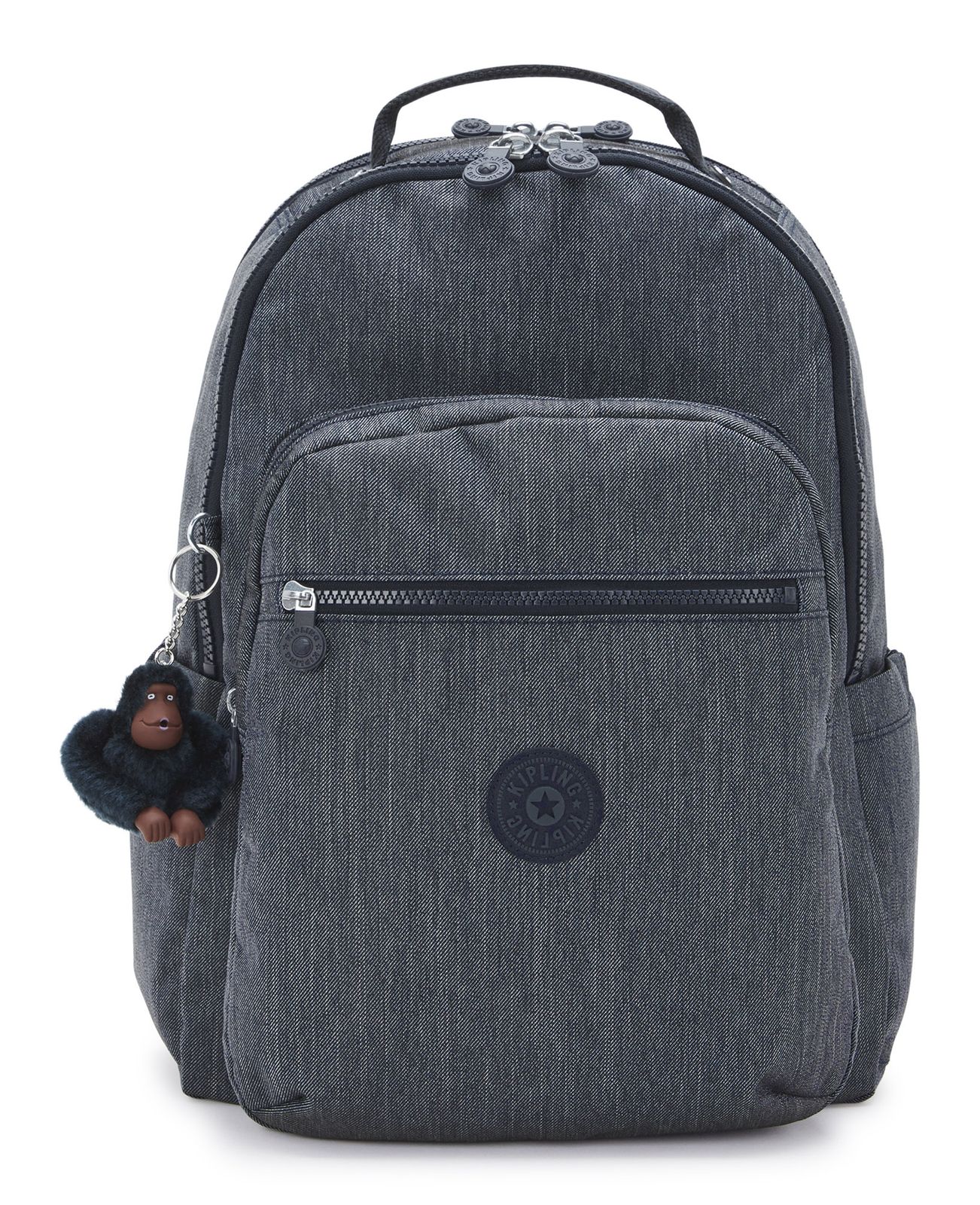 kipling Seoul Lap Large Backpack L Marine Navy