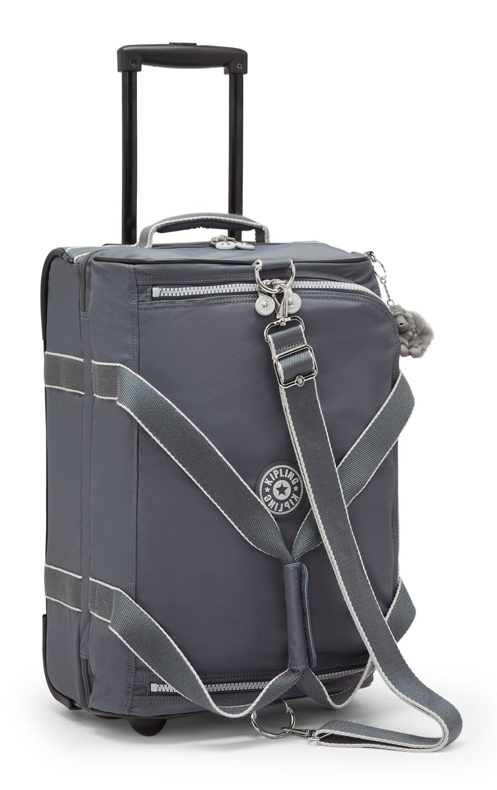 kipling Teagan Us Small wheeled luggage S Moonlit Grey kipling Teagan Us Small wheeled luggage S Moonlit Grey