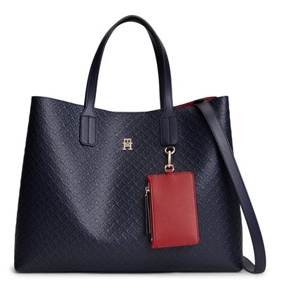 TOMMY HILFIGER Icon Satchel Space Blue TOMMY HILFIGER Icon Satchel Space Blue