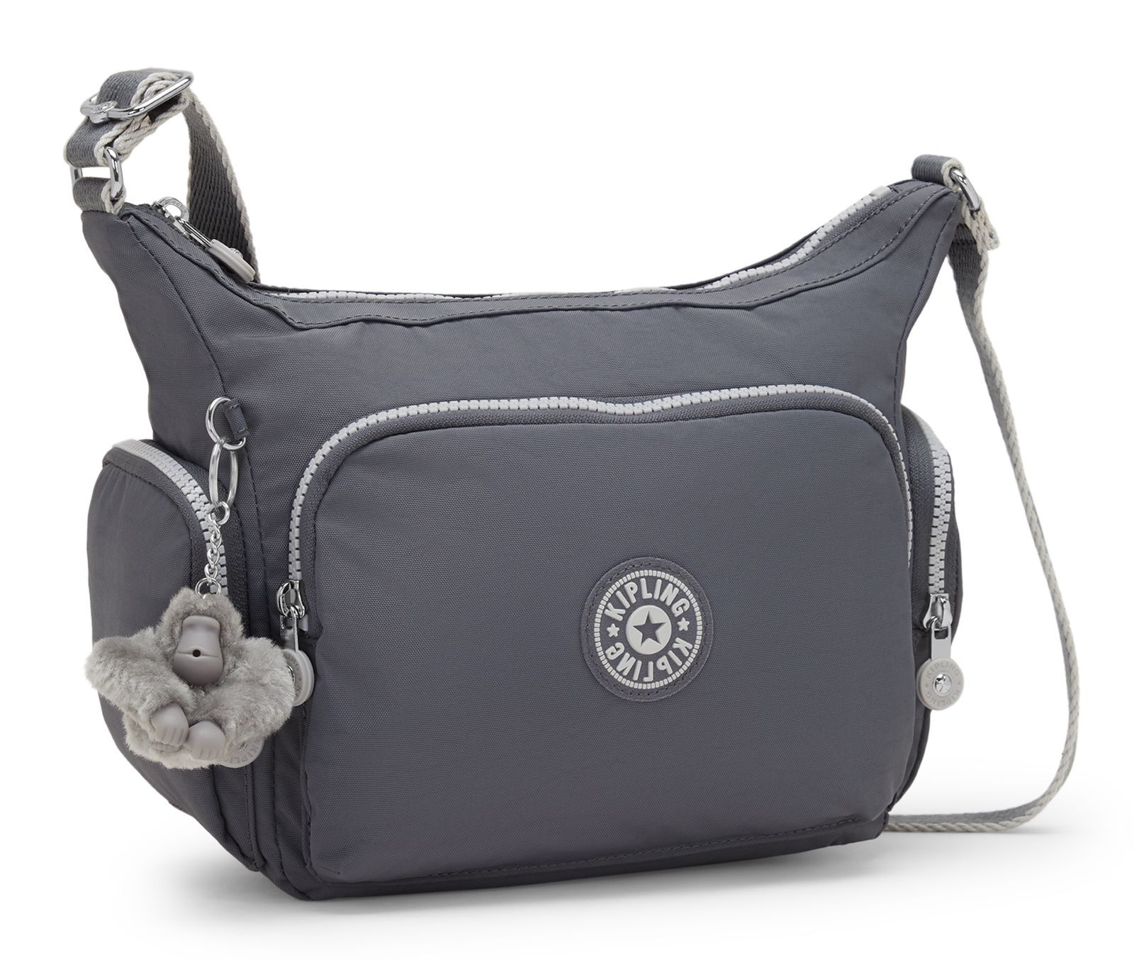 kipling Basic Gabb Crossbody S Moonlit Grey kipling Basic Gabb Crossbody S Moonlit Grey