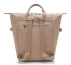 kipling New Art Backpack L Tan Beige kipling New Art Backpack L Tan Beige
