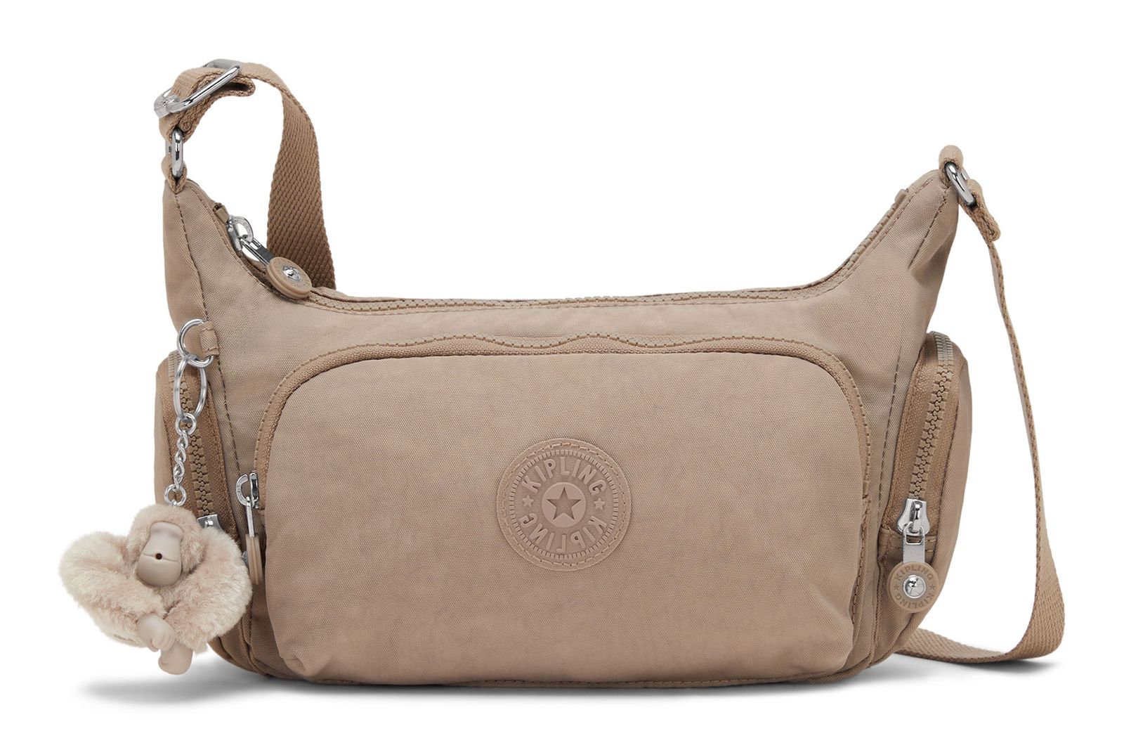 kipling Basic Gabbette Crossbody Bag Tan Beige