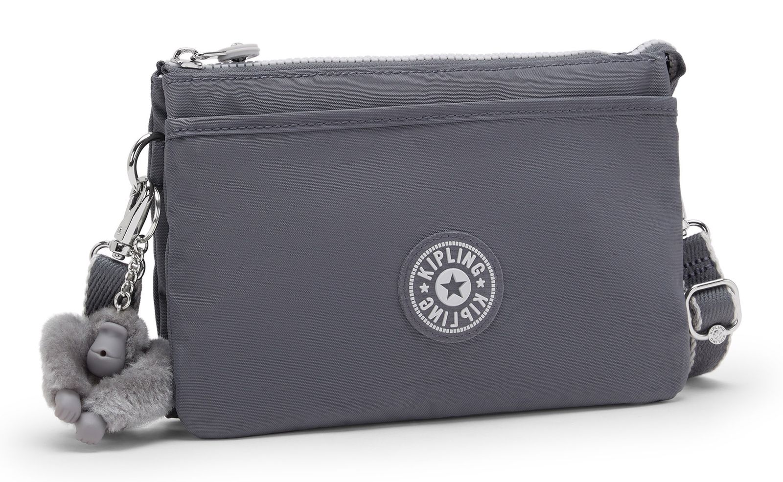 kipling Riri Small Crossbody Moonlit Grey kipling Riri Small Crossbody Moonlit Grey