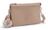kipling Riri Small Crossbody Tan Beige kipling Riri Small Crossbody Tan Beige