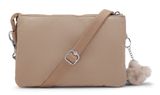 kipling Riri Small Crossbody Tan Beige kipling Riri Small Crossbody Tan Beige
