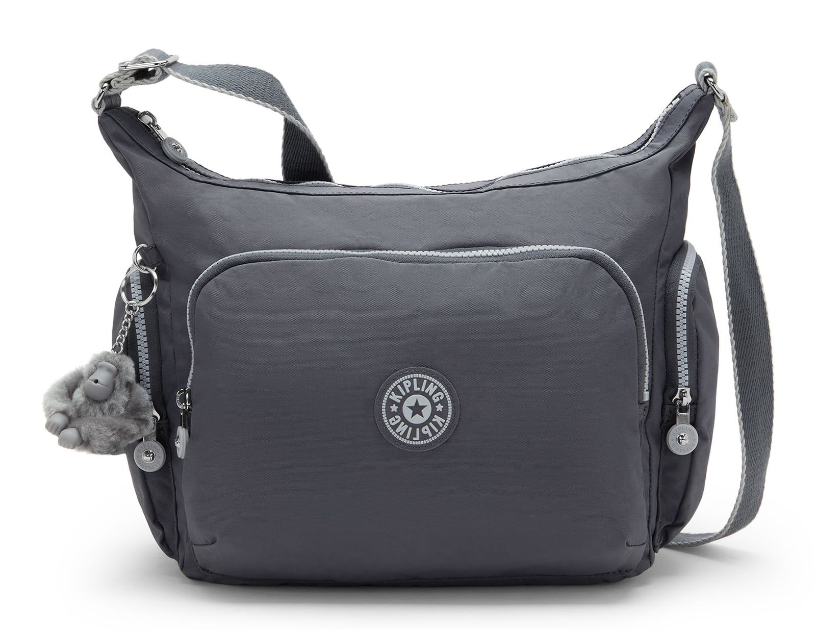 kipling Basic Gabb Crossbody Moonlit Grey