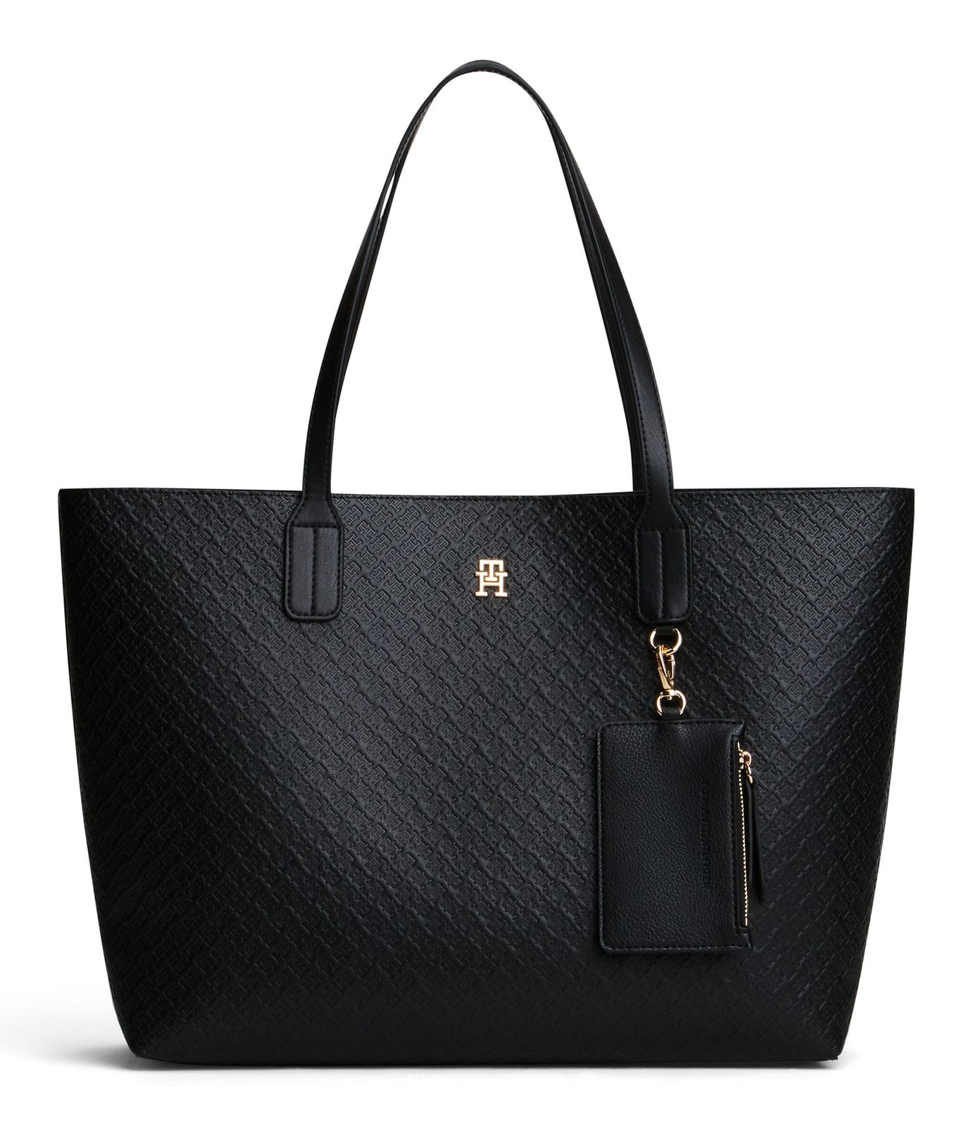 TOMMY HILFIGER Icon Tote Bag Black