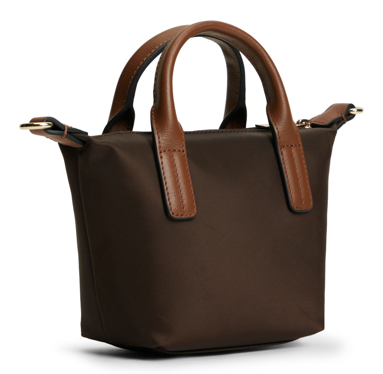 TOMMY HILFIGER Micro Tote Bag Fondant Brown TOMMY HILFIGER Micro Tote Bag Fondant Brown