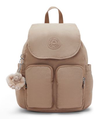kipling City Pocket Mini Backpack S Tan Beige