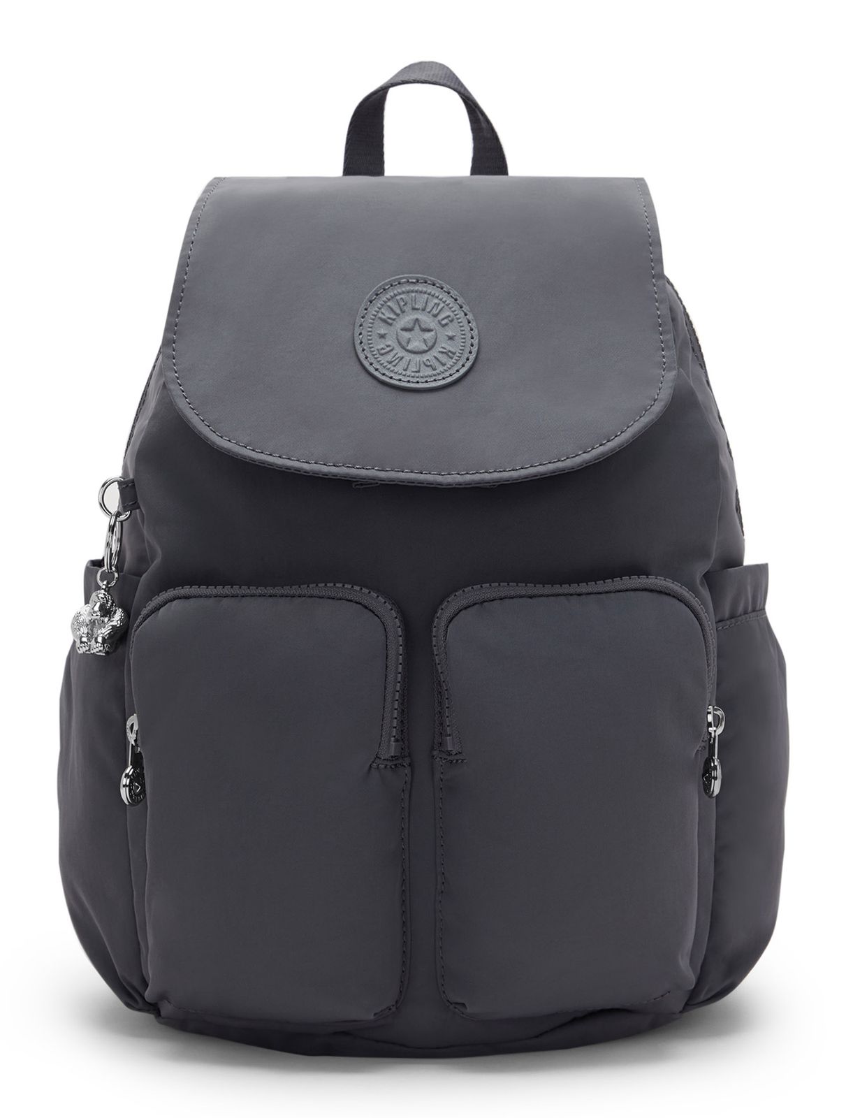 kipling Basic Elevated City Pocket Mini Backpack Moonlit Slate