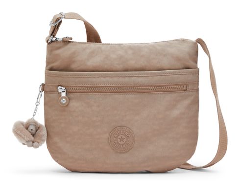 kipling Basic Eyes Wide Open Arto Shoulderbag Tan Beige kipling Basic Eyes Wide Open Arto Shoulderbag Tan Beige