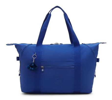 kipling Eyes Wide Open Art M Travel Tote Blazing Blue