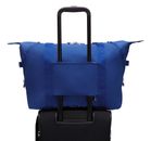 kipling Eyes Wide Open Art M Travel Tote Blazing Blue kipling Eyes Wide Open Art M Travel Tote Blazing Blue