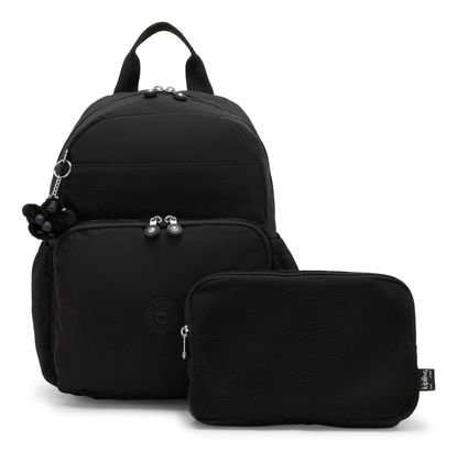 kipling Maisie Baby Backpack M Tiny Black Noir kipling Maisie Baby Backpack M Tiny Black Noir