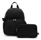 kipling Maisie Baby Backpack M Tiny Black Noir kipling Maisie Baby Backpack M Tiny Black Noir