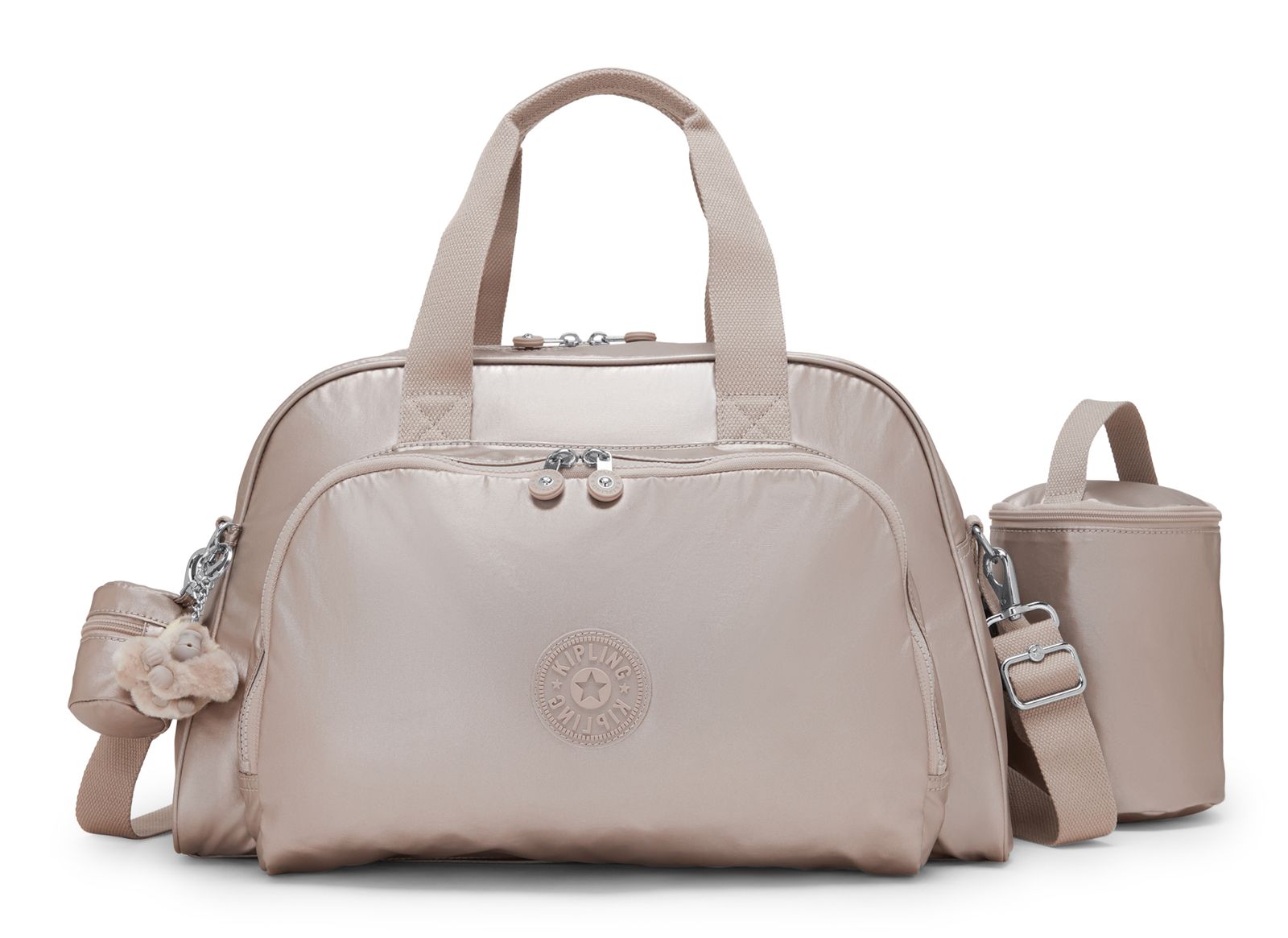 kipling Basic Plus Camama Babybag L Tiny Metal Glow