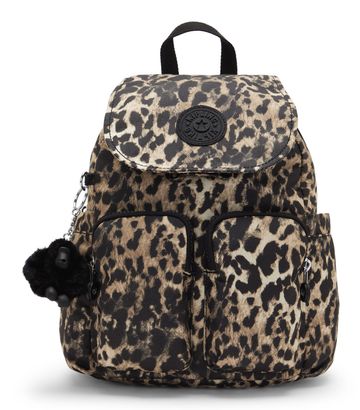 kipling City Pocket Mini Backpack S Wild Leopard
