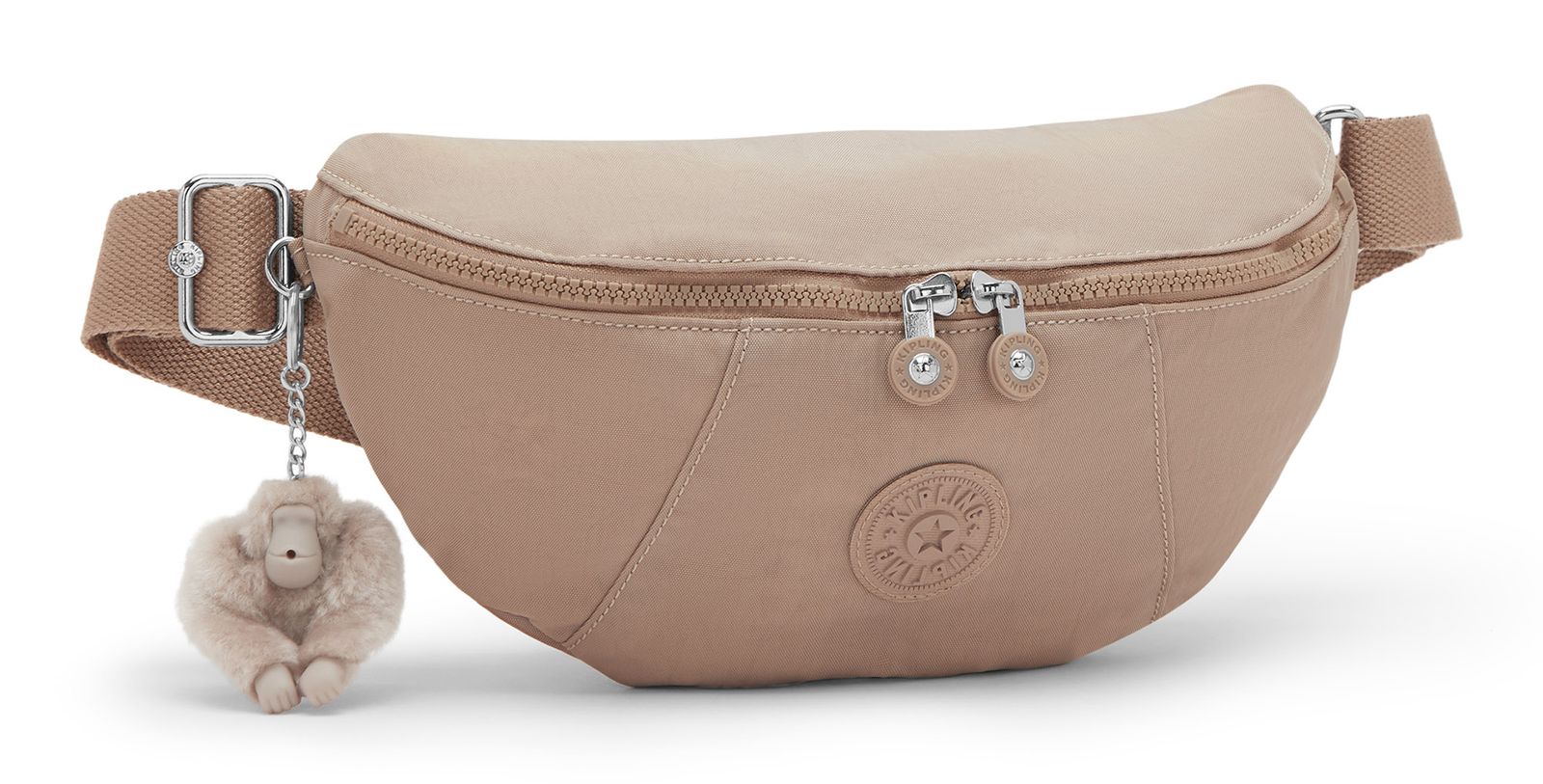 kipling Maci Waistbag M Tan Beige kipling Maci Waistbag M Tan Beige