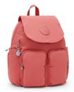 kipling Basic Elevated City Pocket Mini Backpack Misty Pink