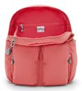 kipling Basic Elevated City Pocket Mini Backpack Misty Pink