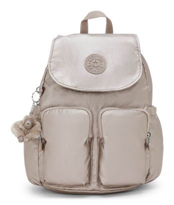 kipling Basic Plus City Pocket Backpack S Metallic Glow