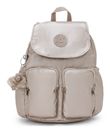 kipling Basic Plus City Pocket Backpack S Metallic Glow