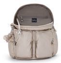 kipling Basic Plus City Pocket Backpack S Metallic Glow