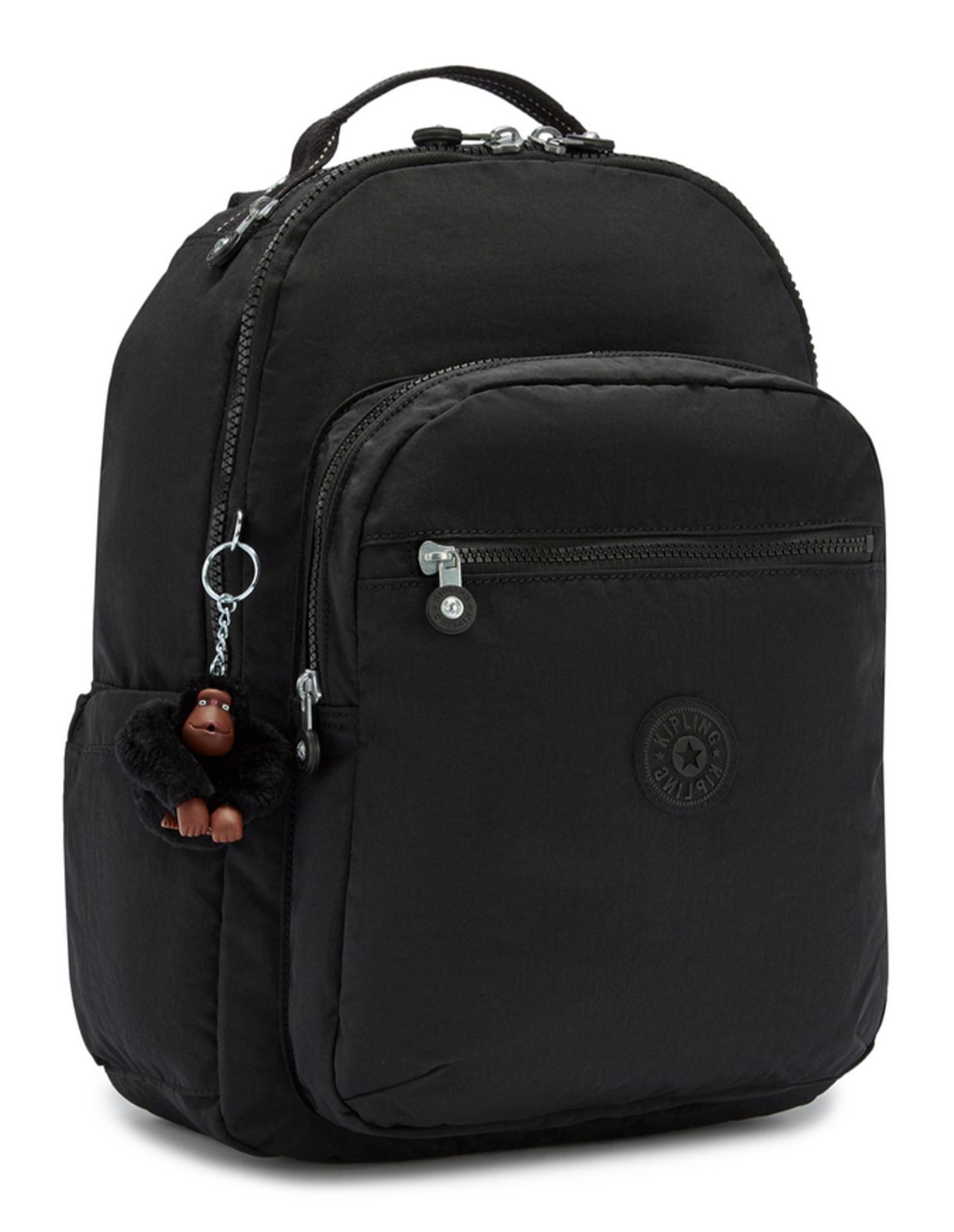 kipling Back To School Seoul Backpack L True Black kipling Back To School Seoul Backpack L True Black
