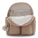 kipling City Pocket Backpack S Tan Beige