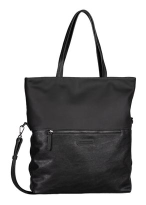 TOM TAILOR Gia Zip Shopper L Black TOM TAILOR Gia Zip Shopper L Black