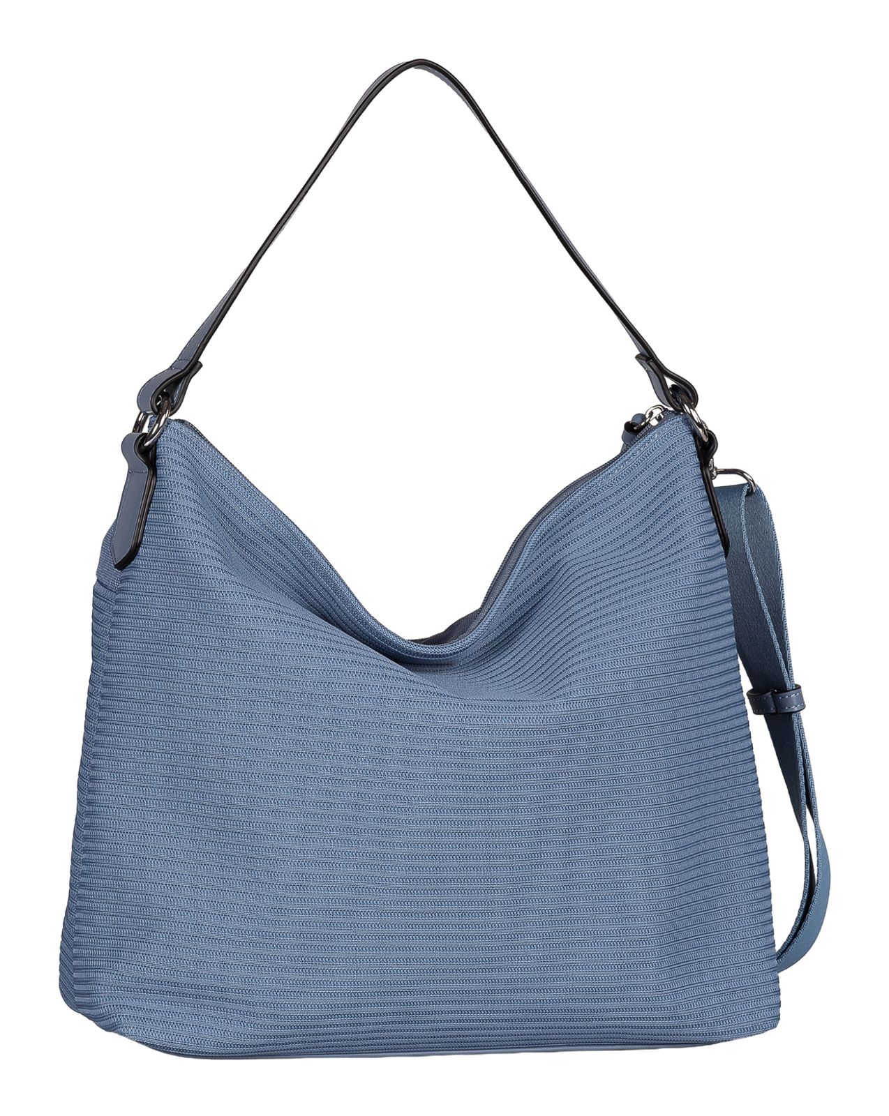 TOM TAILOR Vesna Hobo Bag M Mid Blue TOM TAILOR Vesna Hobo Bag M Mid Blue