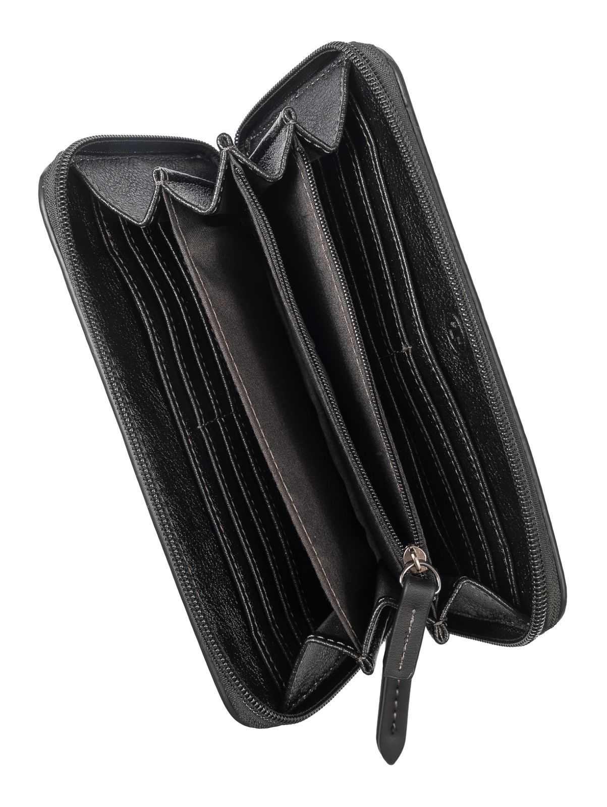 TOM TAILOR Gia Long Zip Wallet Black TOM TAILOR Gia Long Zip Wallet Black