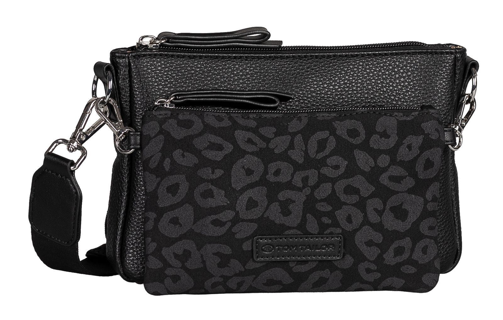 TOM TAILOR Jamila Cross Bag XS Leo Black