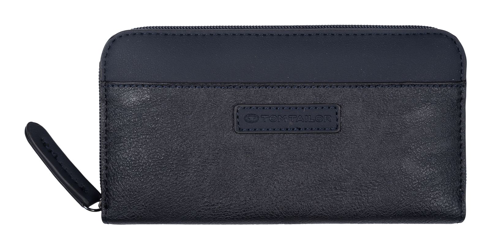 TOM TAILOR Gia Long Zip Wallet Dark Blue