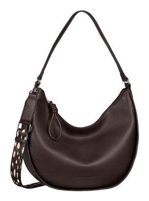 TOM TAILOR Tatiana Hobo Bag M Dark Brown