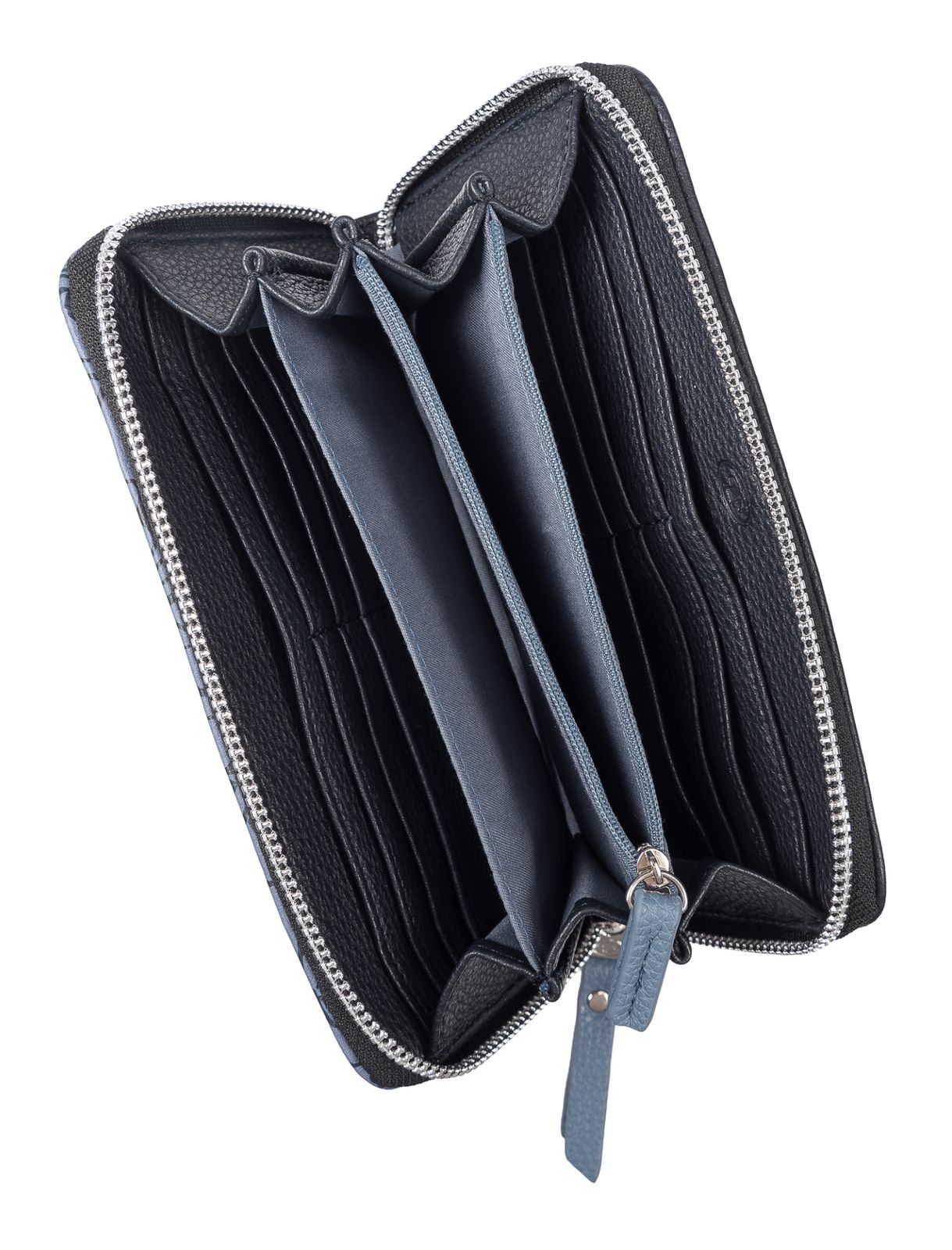 TOM TAILOR Ellen Long Zip Wallet Flower Blue TOM TAILOR Ellen Long Zip Wallet Flower Blue