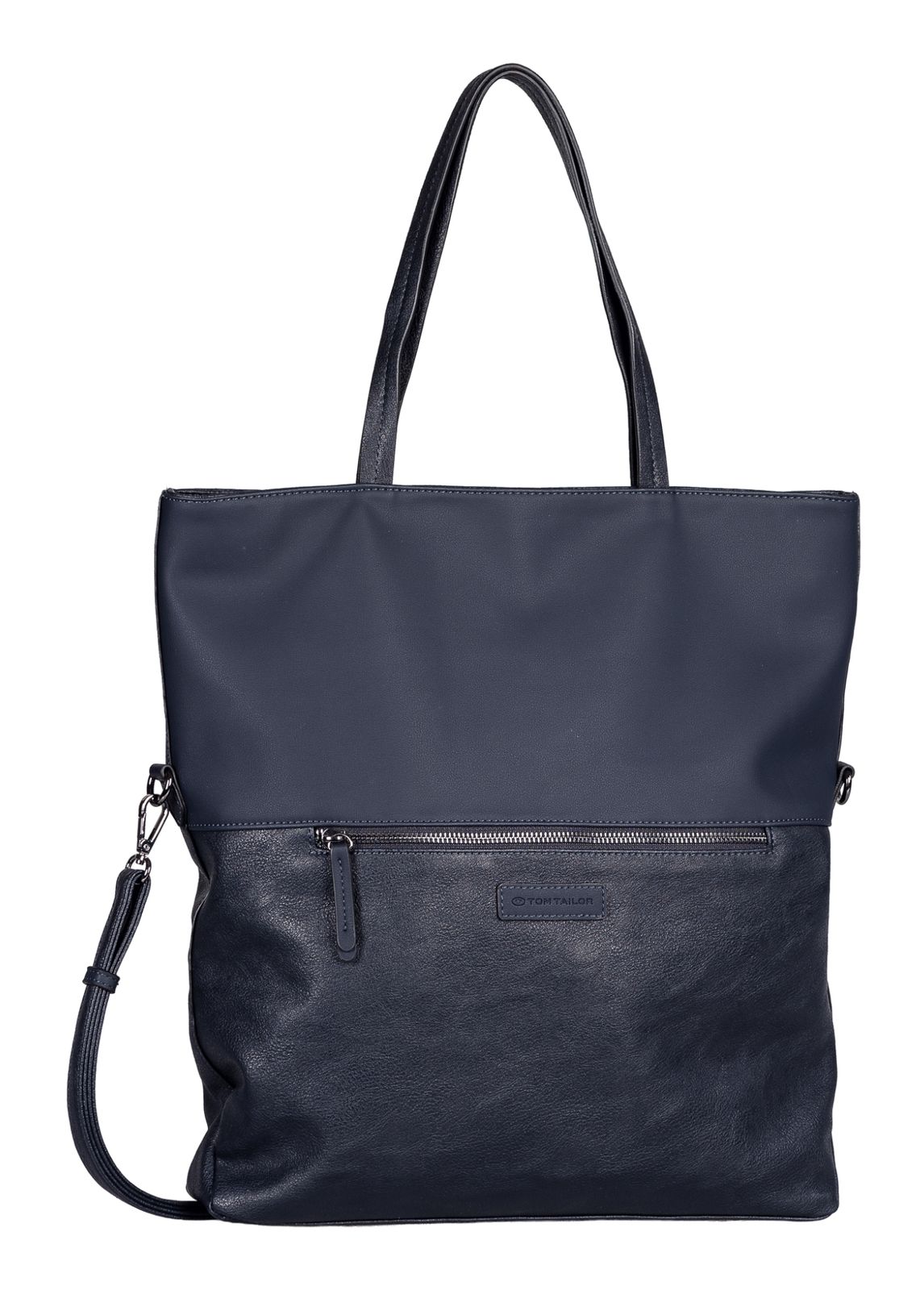 TOM TAILOR Gia Zip Shopper L Dark Blue