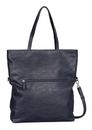 TOM TAILOR Gia Zip Shopper L Dark Blue TOM TAILOR Gia Zip Shopper L Dark Blue