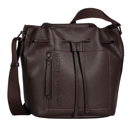 TOM TAILOR Analisa Bucket Bag Dark Brown