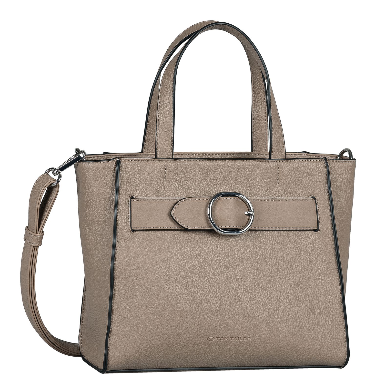 TOM TAILOR Eliora Zip Shopper M Taupe