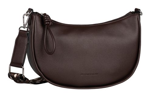 TOM TAILOR Tatiana Banana Bag Dark Brown