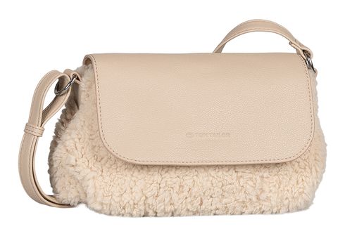 TOM TAILOR Quinn Flap Bag No Zip S Beige TOM TAILOR Quinn Flap Bag No Zip S Beige