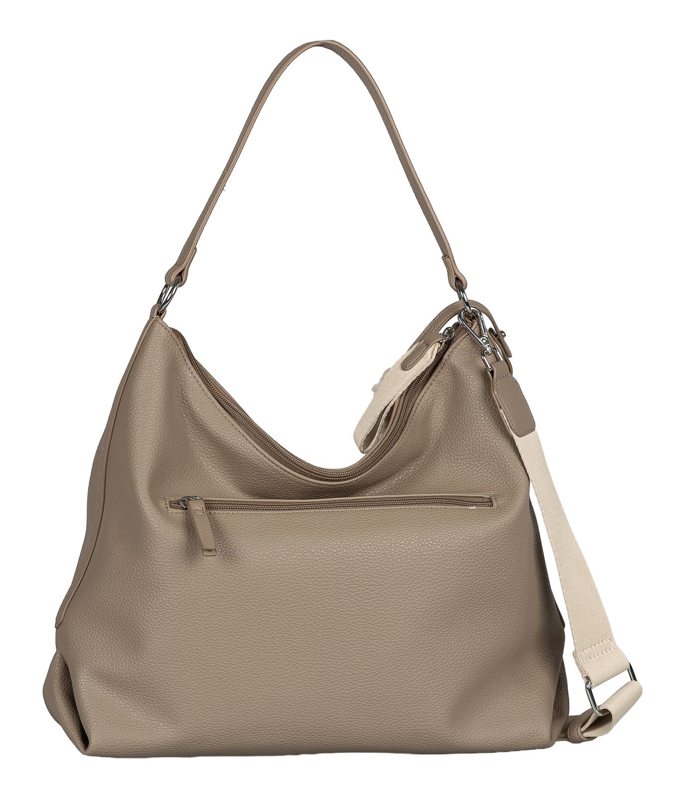 TOM TAILOR Fania Hobo Bag L Taupe TOM TAILOR Fania Hobo Bag L Taupe