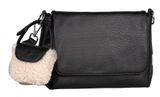 TOM TAILOR Fania Flap Bag Top Zip S Black TOM TAILOR Fania Flap Bag Top Zip S Black