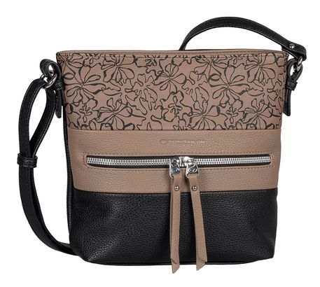 TOM TAILOR Ellen Crossbag Flower Black TOM TAILOR Ellen Crossbag Flower Black