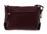 TOM TAILOR Fania Flap Bag Top Zip S Dark Red TOM TAILOR Fania Flap Bag Top Zip S Dark Red