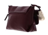 TOM TAILOR Fania Flap Bag Top Zip S Dark Red TOM TAILOR Fania Flap Bag Top Zip S Dark Red