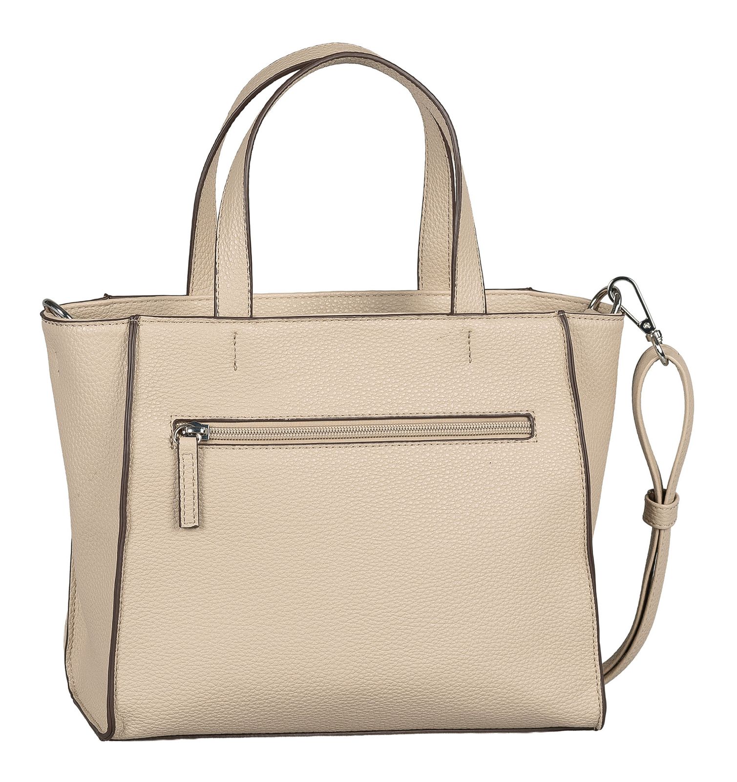 TOM TAILOR Eliora Zip Shopper M Beige TOM TAILOR Eliora Zip Shopper M Beige