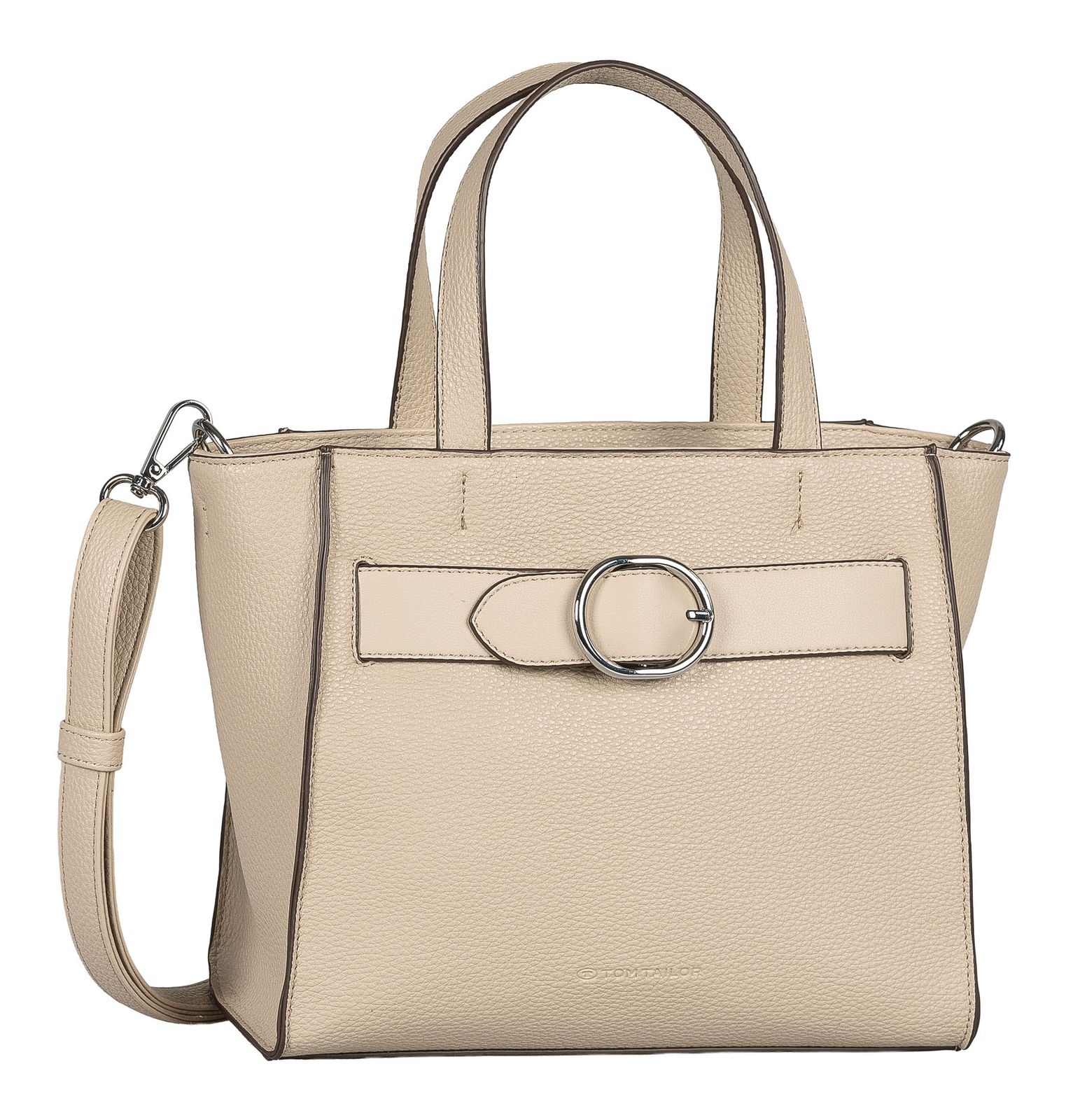 TOM TAILOR Eliora Zip Shopper M Beige