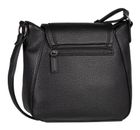 TOM TAILOR Nalani Flap Bag Top Zip S Black TOM TAILOR Nalani Flap Bag Top Zip S Black